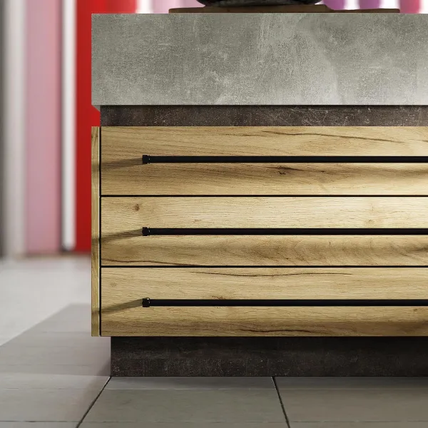 IVERICA OPLEMENJENA K003 HRAST GOLD 18/2800/2070mm 