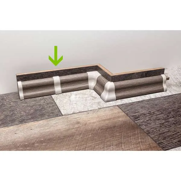 PVC SPOJ ZA LETVICU P163 HRAST ASPEN