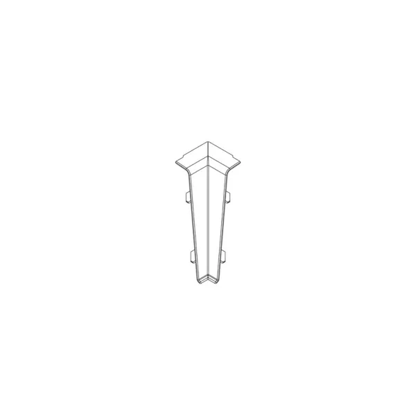 PVC KUT UNUTARNJI ZA LETVICE HI LINE M106