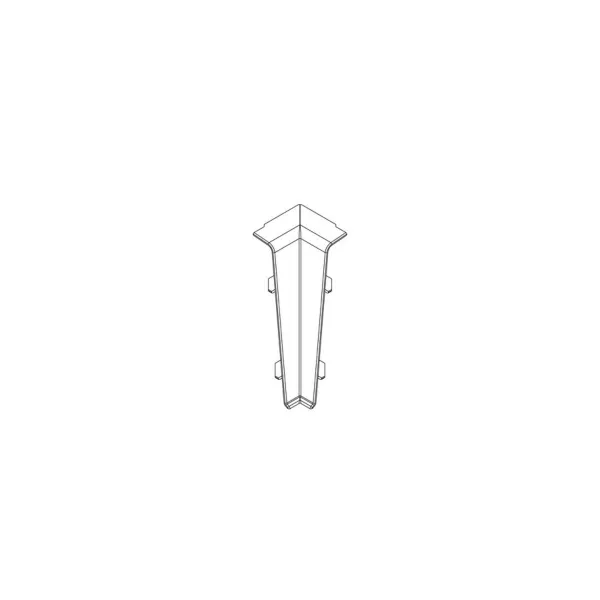 PVC KUT UNUTARNJI ZA LETVICE HI LINE M284