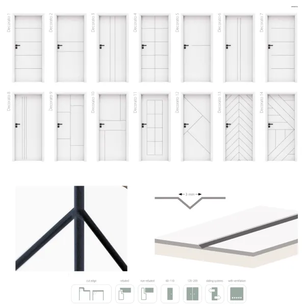 VRATNO KRILO DECORATO 