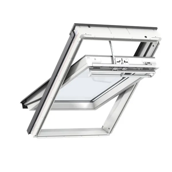 VELUX PREMIUM KROVNI PROZOR, BIJELI POLIURETAN, ELEKTRIČNO NAPAJANJE, STAKLO 68 