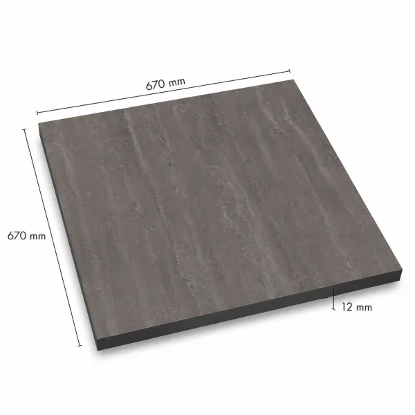 PLOČE ZA STOLOVE HPL COMPACT 670x670mm 