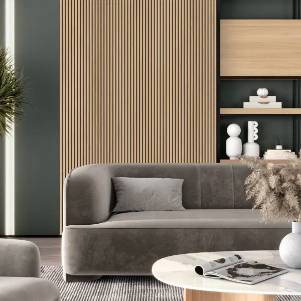 AKUSTIČNI PANELI MDF KRONO 17/600/2600mm  p= 1,56 m2 