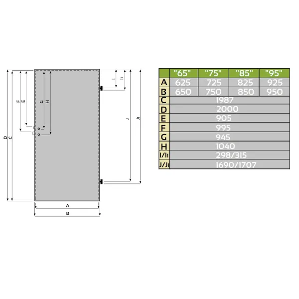 VRATNO KRILO P1 HRAST CLASSIC FURNIR 