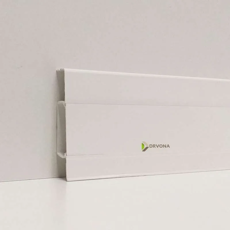 PVC LETVICA ZA LAMINAT HI LINE P089x BIJELA 2,5m