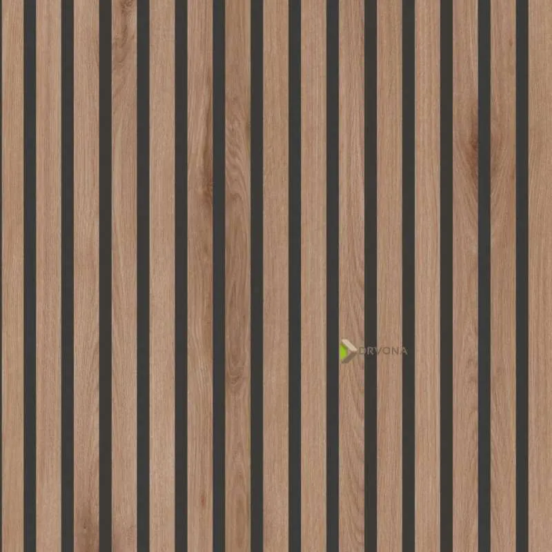 AKUSTIČNI PANELI MDF KRONO black K543 Sand Barbera Hrast 17/600/2600mm p= 1,56 m2