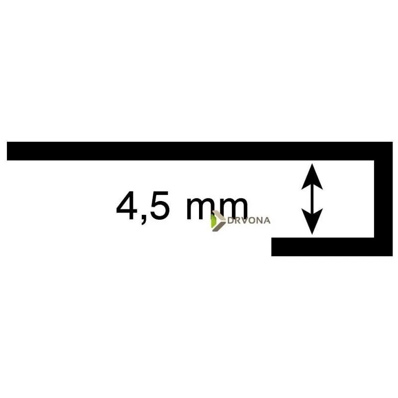 ZAVRŠNI PROFIL C ROCKO BIJELI 2800mm