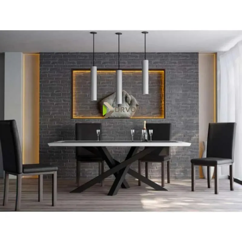 POSTOLJE STOLA NEW YORK CRNO RAL 9005