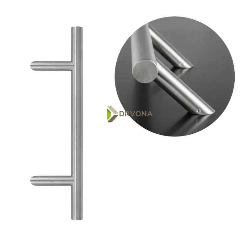 RUKOHVAT INOX ZAOBLJENI 45 FI 30x500mm 