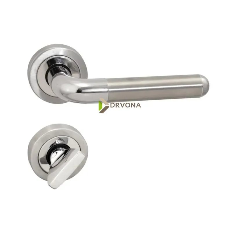 KVAKA BI-COLOR V ROZETA INOX WC 13493 