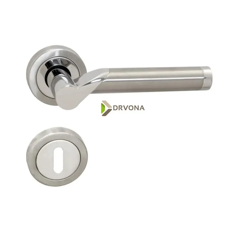 KVAKA BI-COLOR III NIKL/KROM ROZETA KLJUČ 13586 