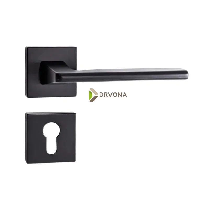 KVAKA ELITE CRNA MAT KVADR. ROZETA CILINDAR 