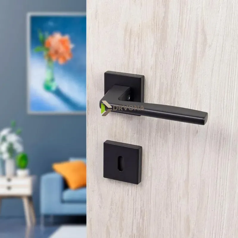 KVAKA ELITE CRNA MAT ROZETA KLJUČ 20458 