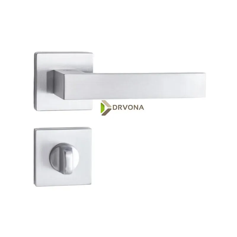 KVAKA QUADRO KROM MAT ROZETA WC 110154 