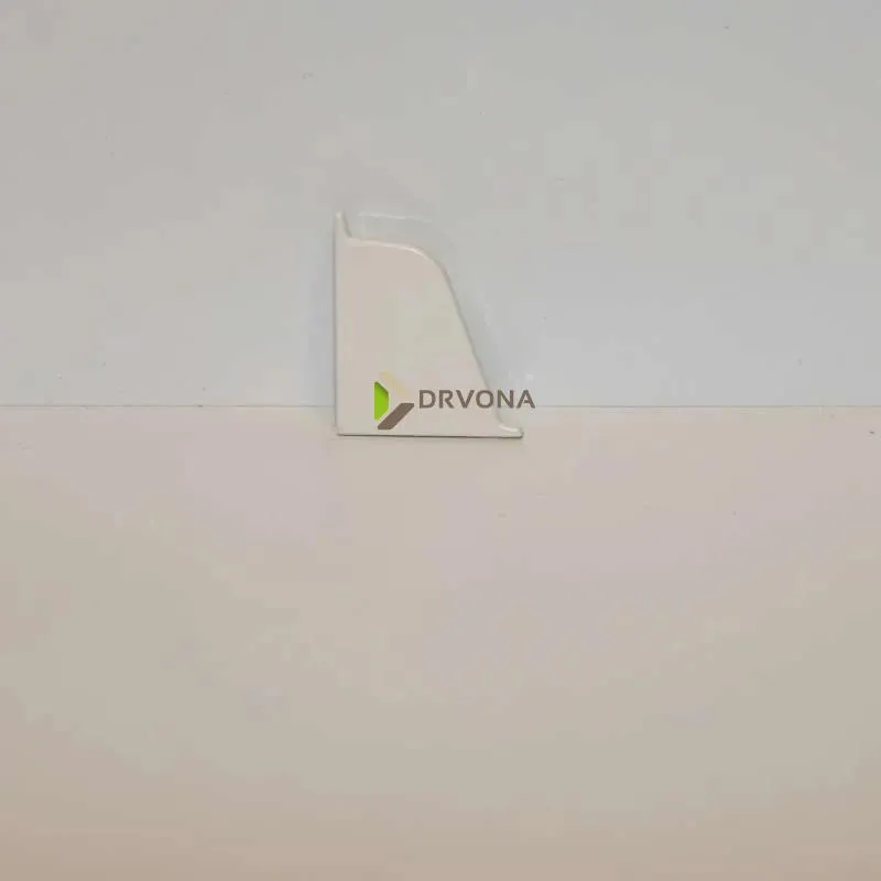 PVC ZAVRŠETAK LIJEVI x ZA LETVICU ZA RADNU PLOČU BIJELI 