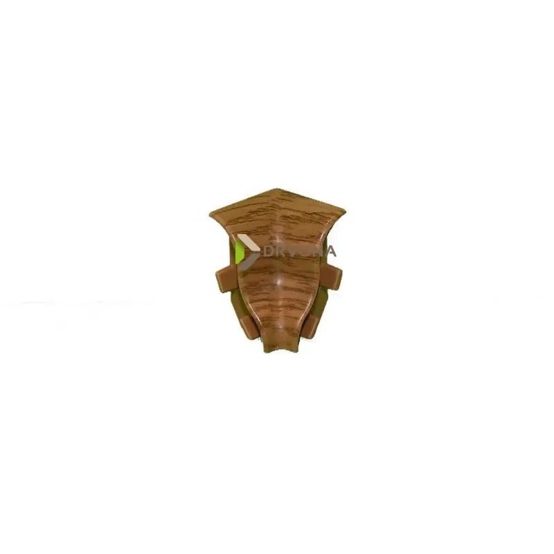 PVC KUT UNUTARNJI ZA LETVICU  P27 HRAST(DAB-10) 
