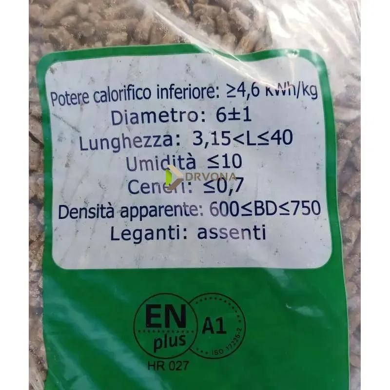 PELETI A1 BUKVA 1170 KG PALETA pak 15 kg (dostupno u Karlovcu i Stupniku)