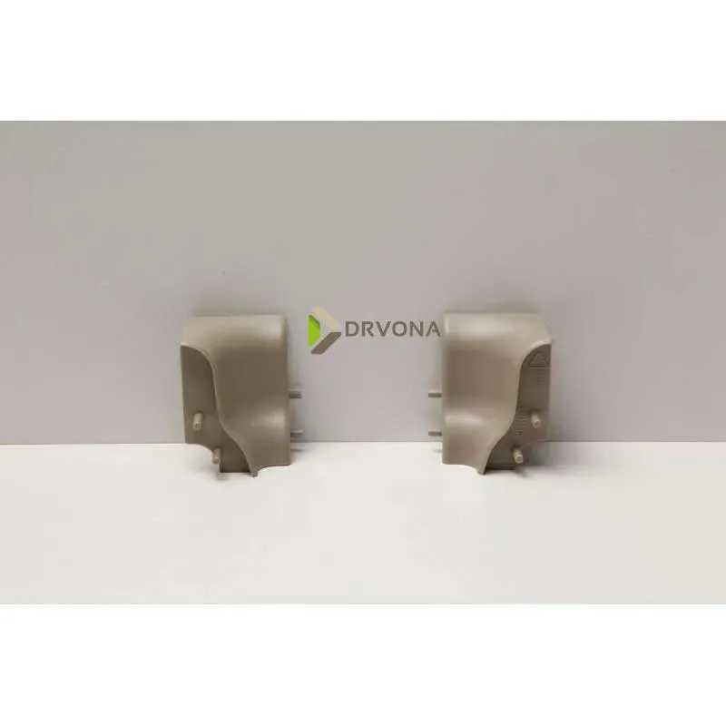 PVC KUT UNUTARNJI ZA LETVICE FOEI SIVI STFA104 712069