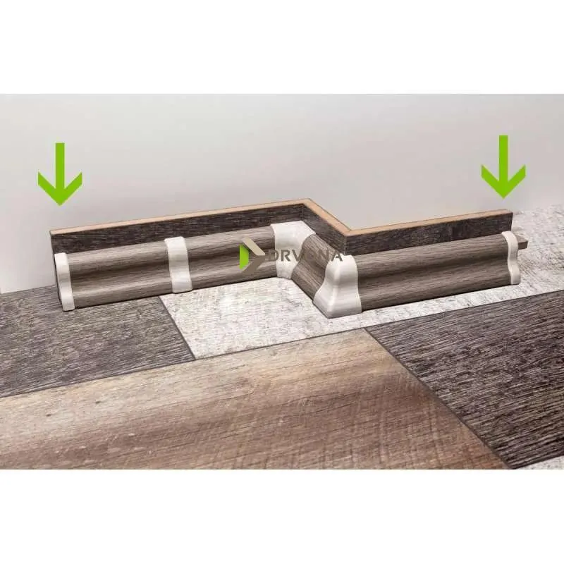 PVC ZAVRŠETAK D/L ZA LETVICE FOEI MERBAU / ORAH STMA80 708535 