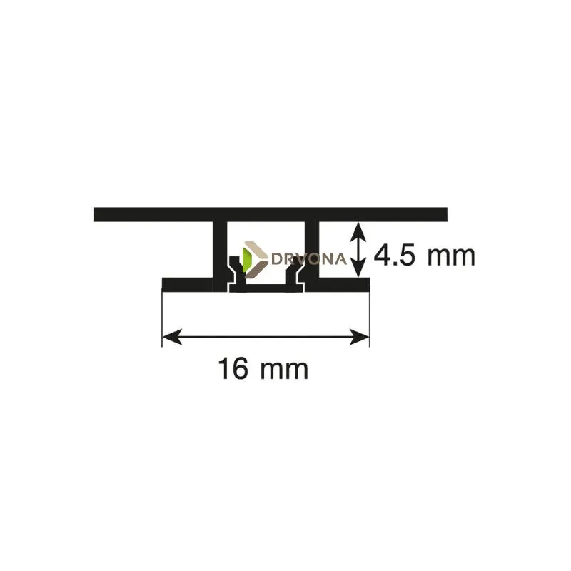 LED profil ROCKO 2800 mm 