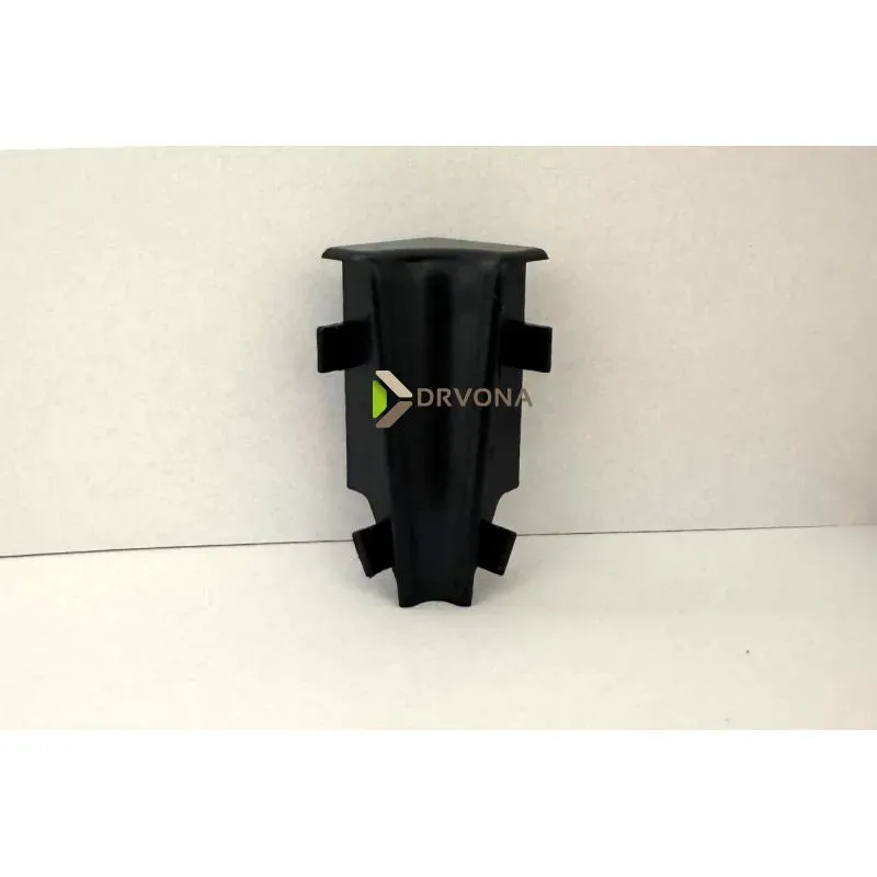 PVC KUT UNUTARNJI ZA LETVICU P71 CRNI