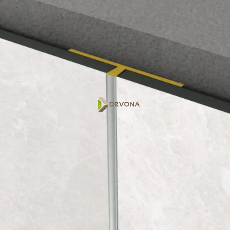 SPOJNI PROFIL SLIM ROCKO SREBRNI 2800mm 