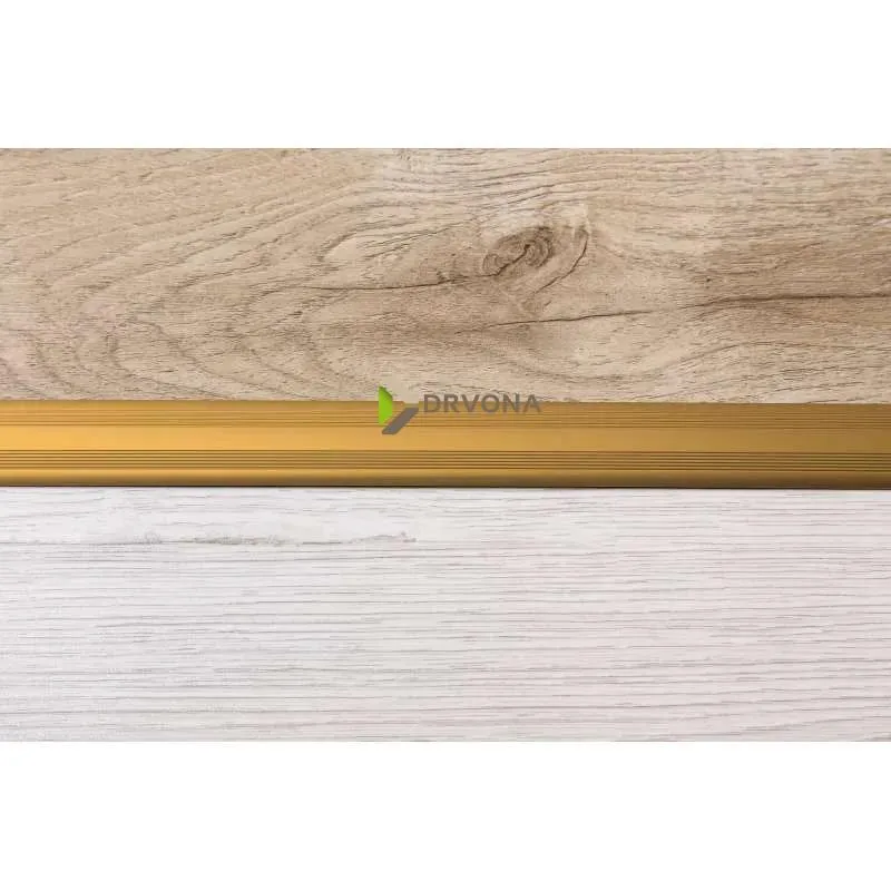 ALU PROFIL SIMPLE-FIX 25 270/ZLATNI SAMOLJEPLJIVI PRIJELAZNI ZAOBLJENI 28mm