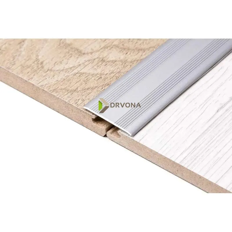 ALU PROFIL SIMPLE-FIX 23 270/SREBRNI SAMOLJEPLJIVI PRIJELAZNI RAVNI 28mm