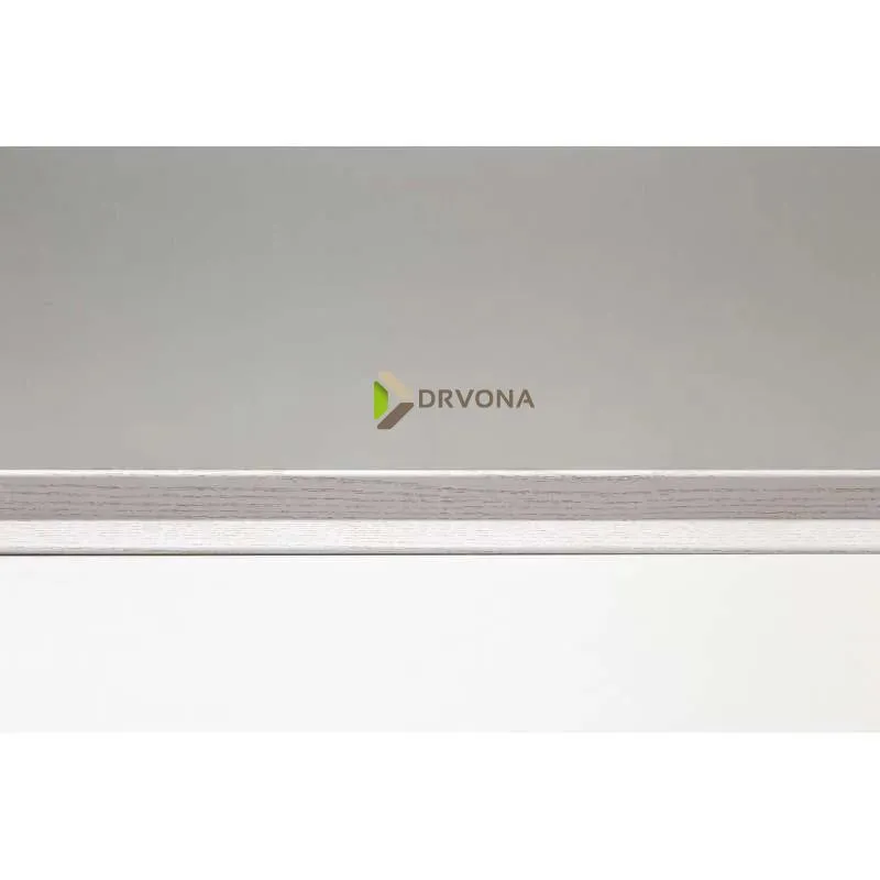 LETVICA P-10 ZA ZIDNU OBLOGU 9008 BIJELI JASEN 2,6m