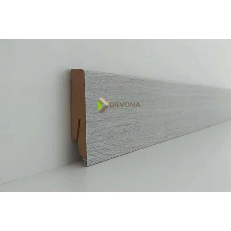 LETVICA ZA LAMINAT 60mm P71 B663 SIVI HRAST NORPOL K418/ 5953/344/4376/344/ 2,6m