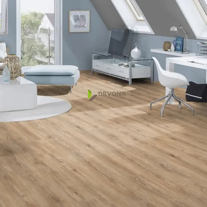 LAMINAT 12mm/Kl.33 KRONOSTEP PURE+ V FUGA K470 HRAST NATURAL CASHMERE p=1,507 m2