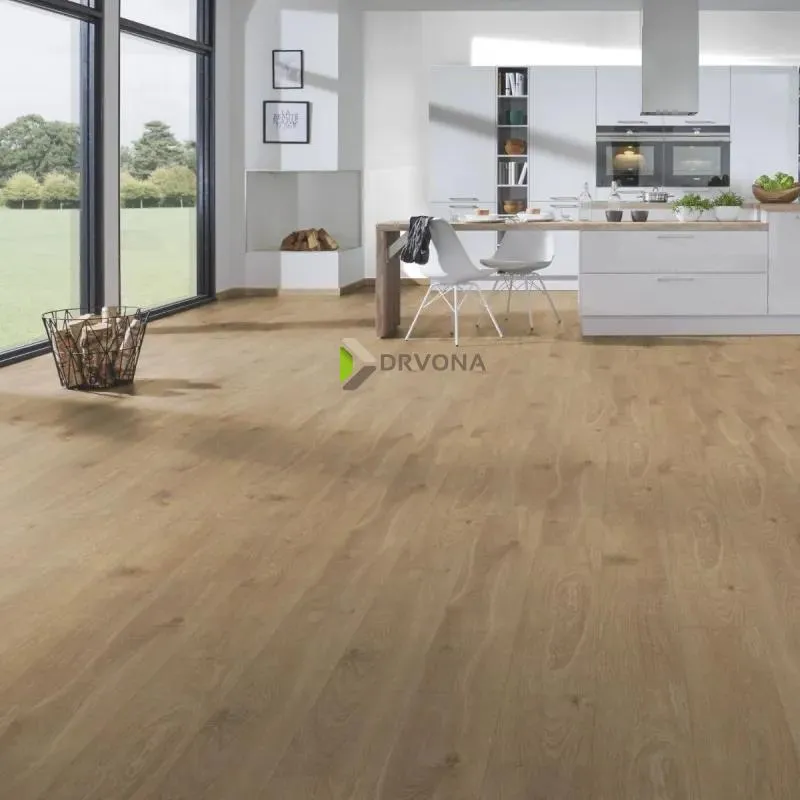 LAMINAT 10mm/Kl.33 KRONOSTEP PURE+ V FUGA K405 HRAST SOLAR p=1,758 m2