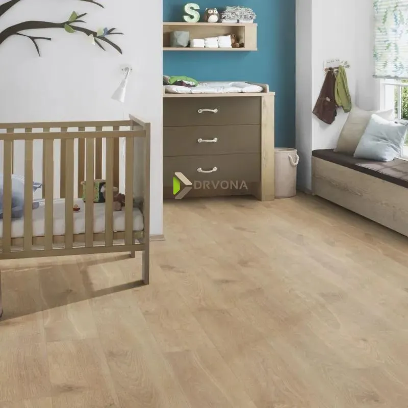 LAMINAT 10mm/Kl.33 KRONOSTEP PURE+ V FUGA K405 HRAST SOLAR p=1,758 m2
