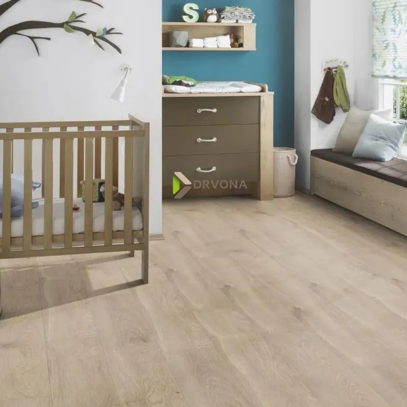 LAMINAT 10mm/Kl.33 KRONOSTEP PURE+ V FUGA K406 HRAST EURUS p=1,758 m2