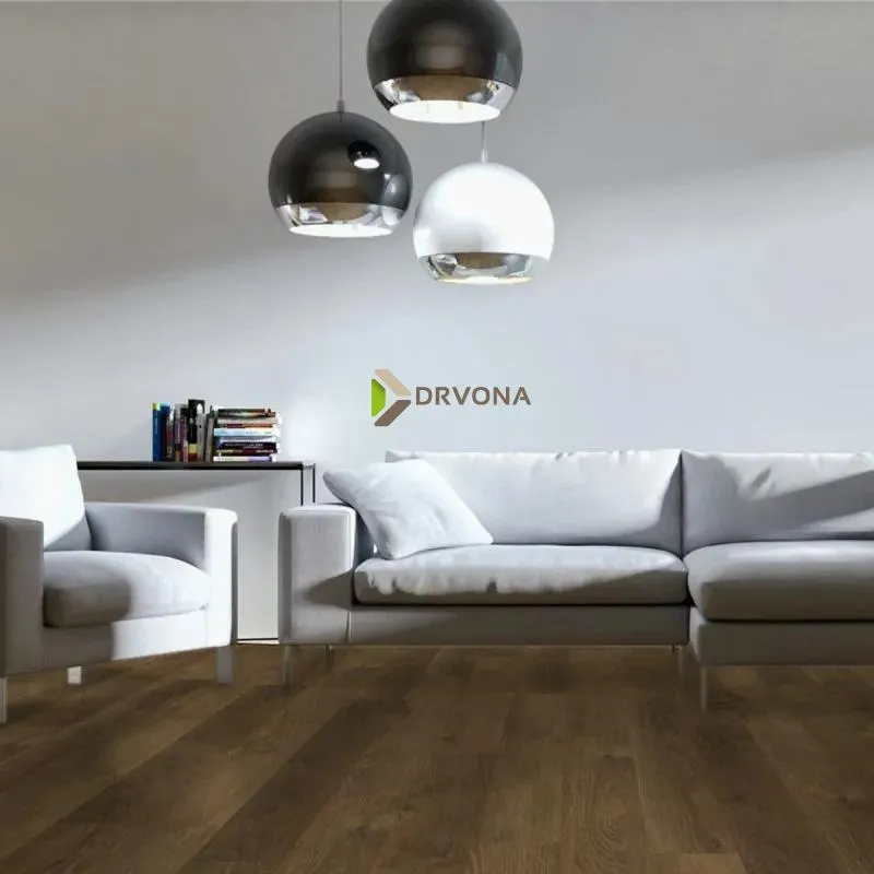 LAMINAT 10mm/Kl.33 KRONOSTEP PURE+ V FUGA  K600 HRAST ROVAN p=1,758 m2 