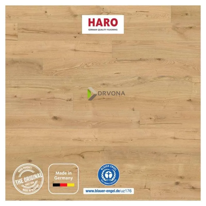PARKET PANEL 1-S HARO HRAST JUBILARNO IZDANJE 549584 naturaLin plus 13,5/180/2200mm p=3,17