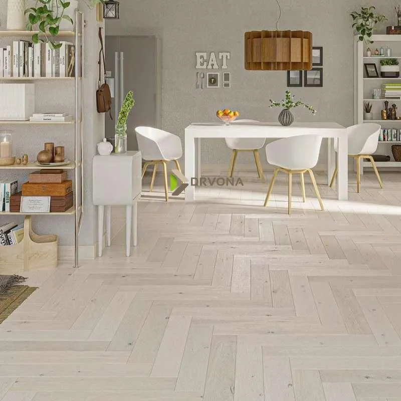 PARKET RIBLJA KOST HERRINGBONE CAPPUCCINO 725/130/14 mm p=0,65 m2