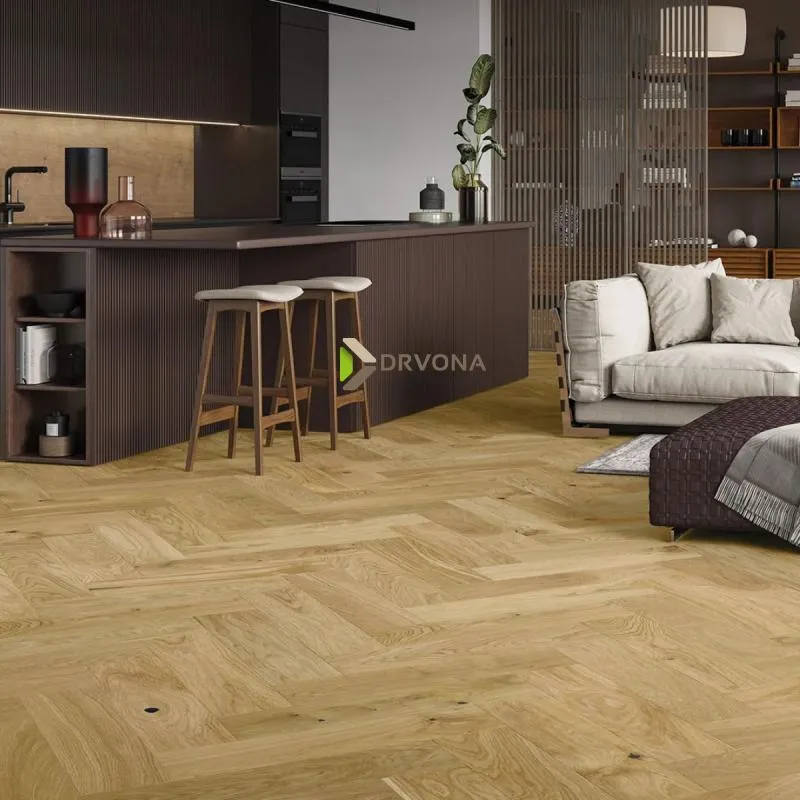 PARKET RIBLJA KOST HERRINGBONE CARAMEL 725/130/14 mm p=0,65 m2