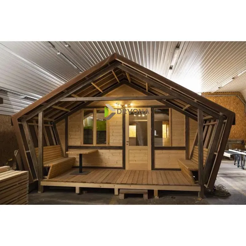 MOBILNI GLAMPING ŠATOR (ODMAH DOSTUPNO) S DRVENOM KONSTRUKCIJOM