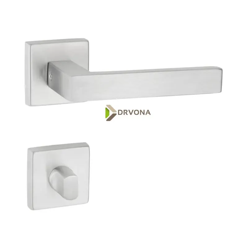 KVAKA QUADRO ECO INOX WC ZAKLJUČAVANJE 30556 