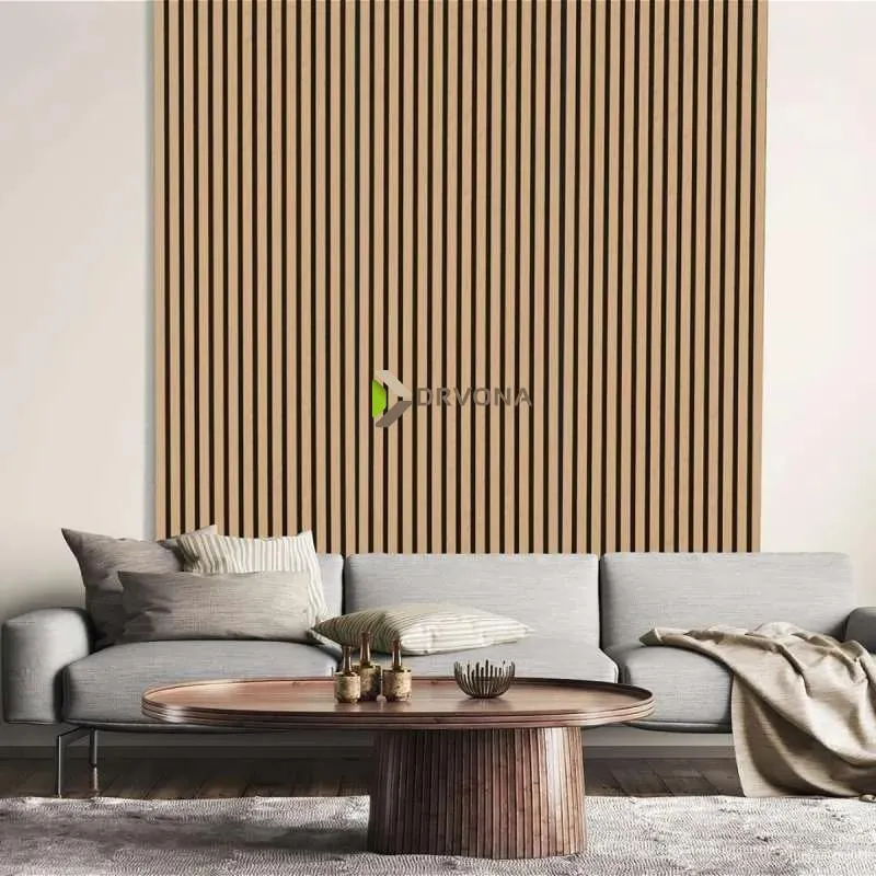 AKUSTIČNI PANELI MDF FN ACUSTICO HRAST NATUR 19/572,5/2400mm p=1,374m2