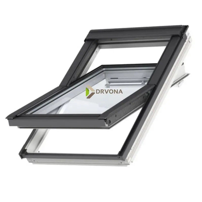 VELUX KROVNI PROZOR, BIJELA BOJA, GORNJA RUČKA, STAKLO 68 