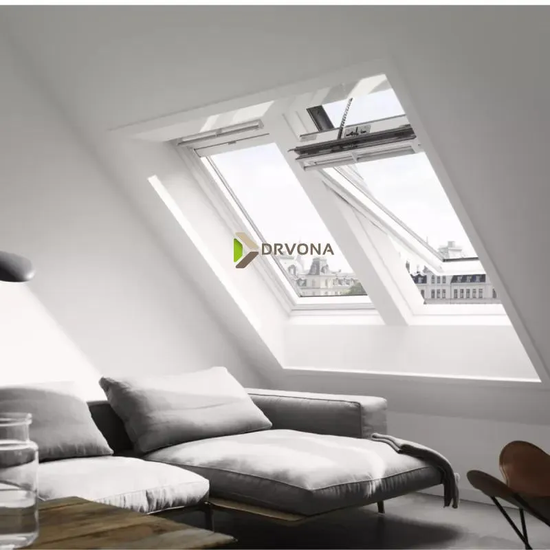VELUX PREMIUM KROVNI PROZOR, BIJELI POLIURETAN, ELEKTRIČNO NAPAJANJE, STAKLO 70 