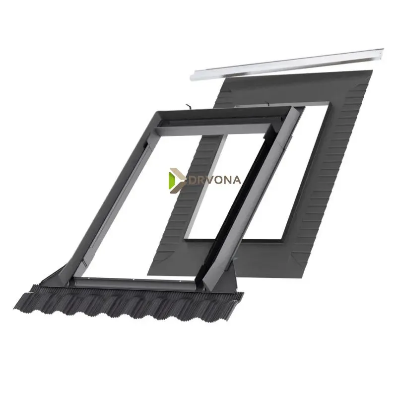 VELUX STANDARD PLUS KROVNI PROZOR, BIJELI POLIURETAN, GORNJA RUČKA, STAKLO 51 