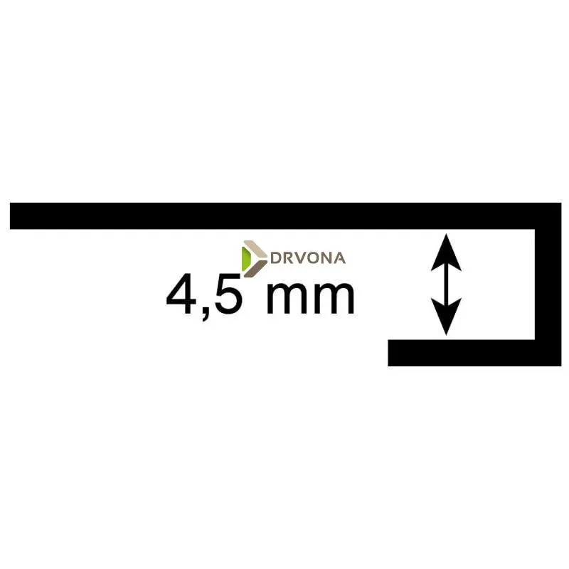 ZAVRŠNI PROFIL C ROCKO ANTIK 2800mm