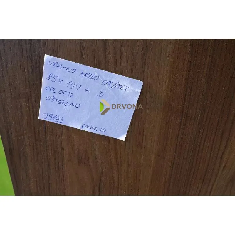 VRATA  PO NARUDŽBI UNUTARNJA 0025 zen 88x208x16 DESNA KOCKASTI 