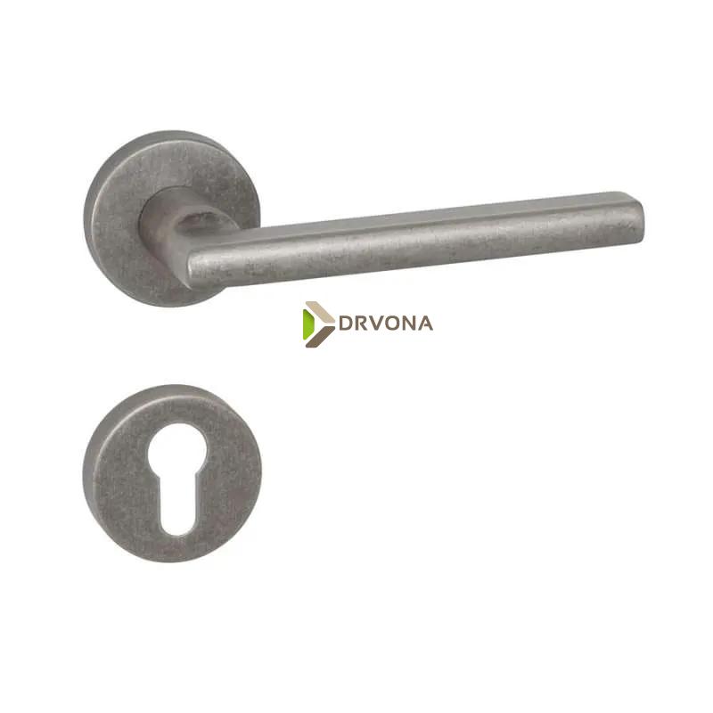 KVAKA ICE INOX RAW GREY ROZETA KLJUČ 22669