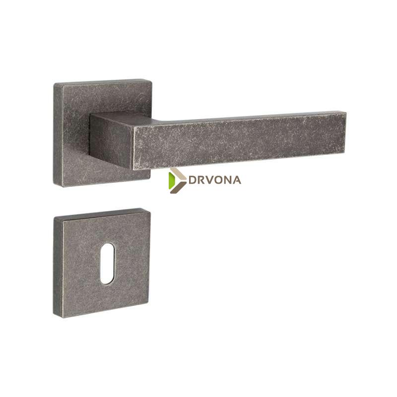 KVAKA QUADRO ANTRACIT ROZETA KLJUČ 20257 111080