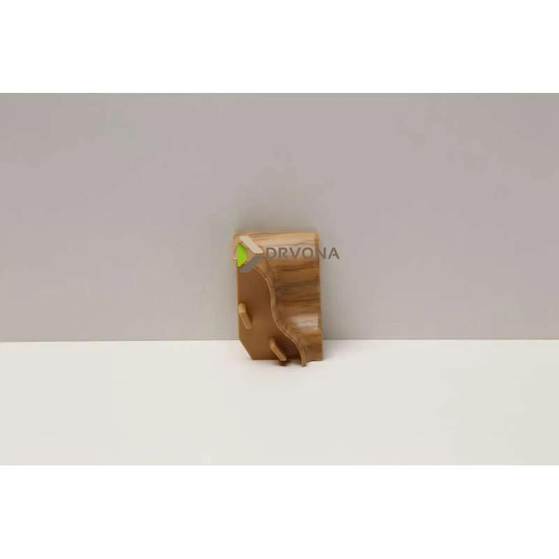 PVC KUT UNUTARNJI ZA LETVICU P27 HRAST(DAB-10)